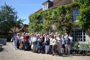 wonderful visit to Charleston Farmhouse, East Sussex, home of Virginia Bell 